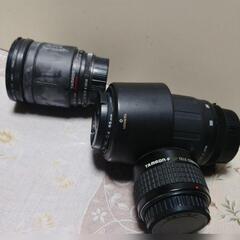 一眼レフ　PENTAX MZ-60 　望遠レンズ　他　収納バッグの画像