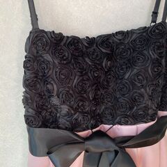 結婚式　二次会　お呼ばれドレス　（黒）の画像