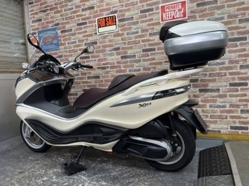 【超希少高額車！クラス最速高年式イタリアンスクーター！安全装備にETC付絶好調♪】  PIAGGIO ピアジオ X10 350ie エグゼクティブ  【動画有】