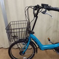 O1233　電動自転車　ブリヂストン　アンジェリーノ 8.7AH ２０インチの画像