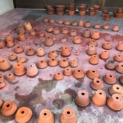 植木鉢　素焼き鉢　無料