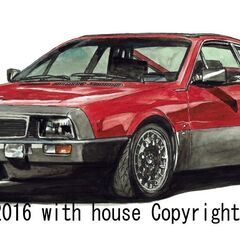 GC-348ランチアモンテカルロ限定版画 直筆サイン額装●作家 平右ヱ門 GC-348ランチアモンテカルロ限定版画 直筆サイン額装○作家 平右