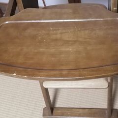 木製　ベビーチェアー ハイタイプの画像