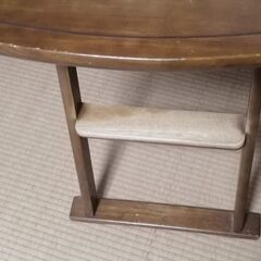 木製　ベビーチェアー ハイタイプの画像