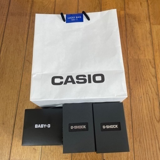 早い者勝ち‼️⭐️G-SHOCK福袋⭐️2023新品未使用　３点‼️