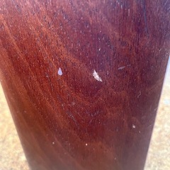 ガラストップのローテーブルの画像