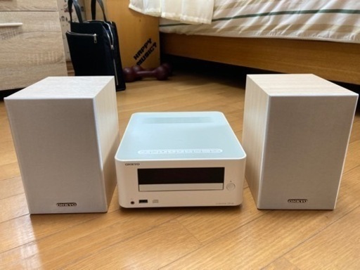 ONKYO CD レシーバーシステム X-U6 CR-U6 (CD レシーバー） D-U6(スピーカーシステム）