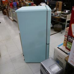 冷蔵庫 150L 2018年製 DAEWOO DR-C15AW 2ドア 右開き アクアミント