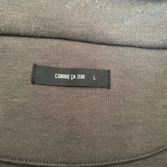 COMME CA ISM コムサイズム パーカー メンズ Lサイズの画像