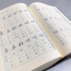 三体筆順字典 楷行草 日本書道協会
の画像