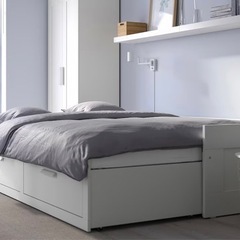 IKEA ブリムネス　デイベッド　ダブルベッドの画像