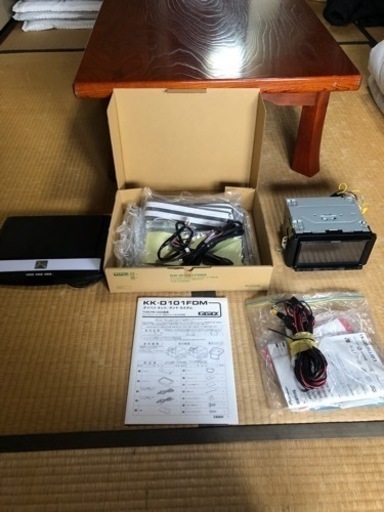 carrozzeriaナビ　7インチ　フリップモニター付き