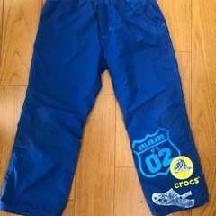 crocs 冬物パンツ　110