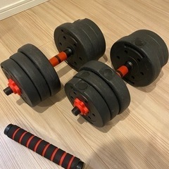 成約済【ダンベル】ベンチプレスのバーにもなります