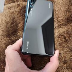 ドコモ　HUAWEI P20 Pro ブラック ライカ　leica カメラの画像