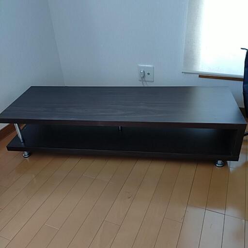 テレビ台　ローテーブル　ブラウン