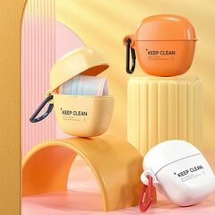 【新品・未使用】マスクケース（ホワイト）の画像