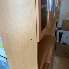 【1/10までの取引の方のみ価格】食器棚　ニトリの画像