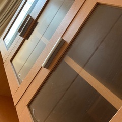 【1/10までの取引の方のみ価格】食器棚　ニトリの画像