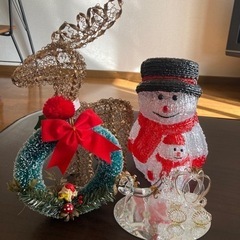 決まりました！クリスマス用　置物