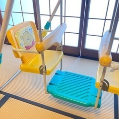 幼児2人用ブランコの画像