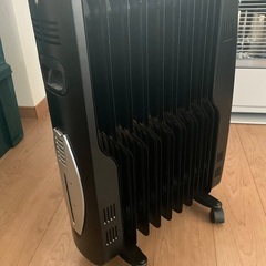 Ｓ型オイルヒーター　黒色の画像
