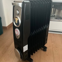 Ｓ型オイルヒーター　黒色