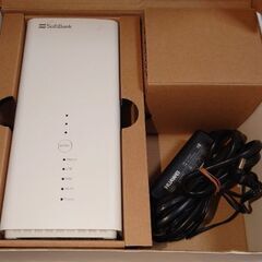 【購入or物々交換】大阪市在住中の方へ　Airターミナル 3 SoftBankB610s-77a（無線LANルーター・Wi-Fiルーター変更済 ）の画像