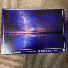 ジグソーパズル、1000ピース　星空のウユニ塩湖