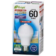 人感センサー付き LED電球 E26　センサーライト　２個セットの画像