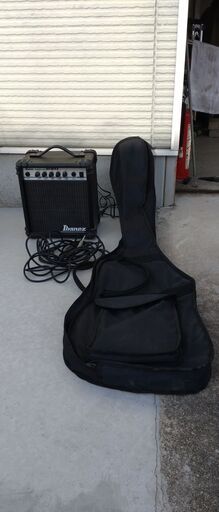 エレキベース　Grass Roots　GT-60B　ラルクアンシエルTETSUモデル　アンプ・スタンド付き