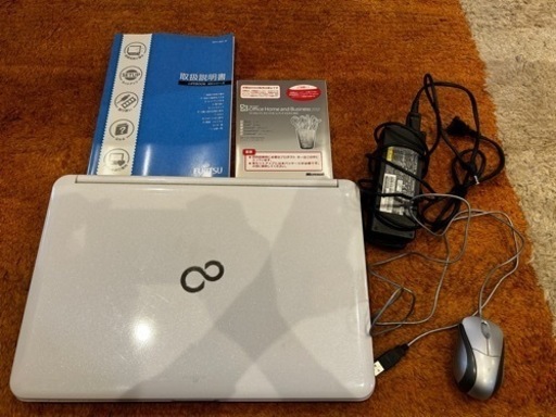 Fujitsu ノートパソコン　Office2010セット
