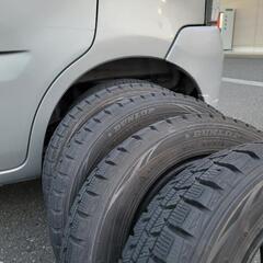 スタッドレス　タイヤ　軽四　ワゴンRなどの画像