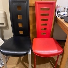 IDC大塚家具オリジナルダイニングチェア　2脚セット