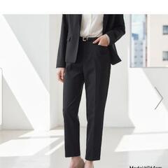 gu　テーパードパンツ　オフィスカジュアル