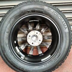 工賃込 ほぼ新品 175/65R14 2021年 横浜ﾀｲﾔｽﾀｯﾄﾞﾚｽ＆ほぼ新品ｱﾙﾐﾎｲｰﾙの画像