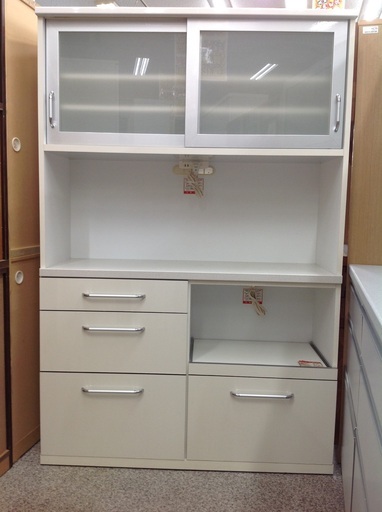 【1/22まで！ジモティー見たで5％OFF】高橋木工所 ホワイト ダイニングボード【9650205】