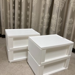 美品！ニトリ人気のNインボックス縦型ハーフ2個セット！の画像