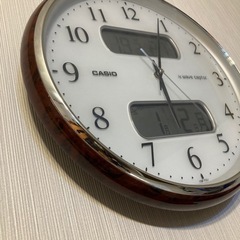 カシオ CASIO ITM-710J  [温・湿度計付き電波時計]の画像