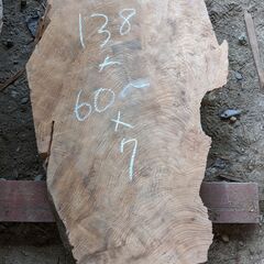 木材板　IY・日曜大工・ハンドメイドなど　138*60*7㎝の画像