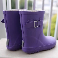 【美品】長靴 18cm パープル