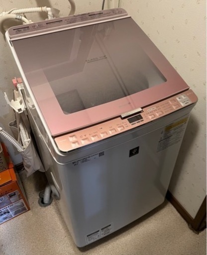 2018年製シャープ　全自動洗濯機乾燥機付き8kg ES-PX8C