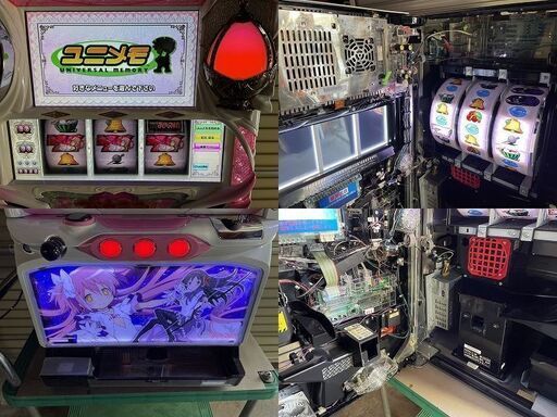 ★ 動作〇 ★ パチスロ 実機 初代 まどか☆マギカ 設定/ドアキー コイン不要 家庭用電源 アルティメットパネル