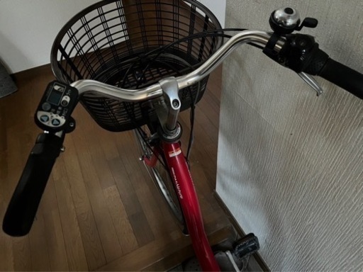 電気アシスト自転車　YAMAHA  PAS  NATURA  レッド