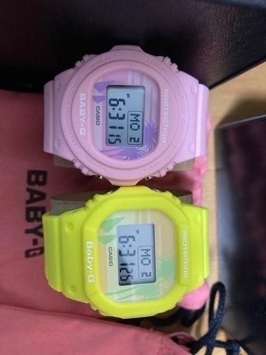 G-SHOCK新品バルセロナ　Baby-G　gショック サッカー　時計カシオ