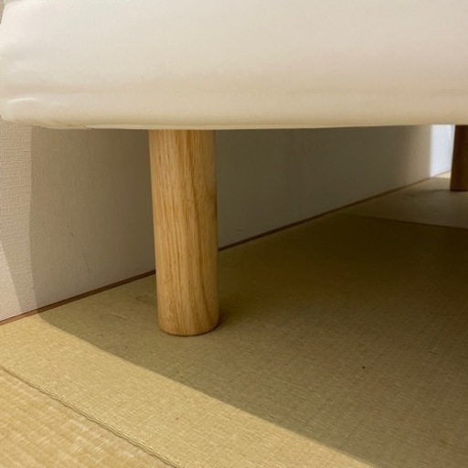 お値下げしました！美品【無印良品】ダブルサイズ　高密度ポケットコイル足つきマットレス