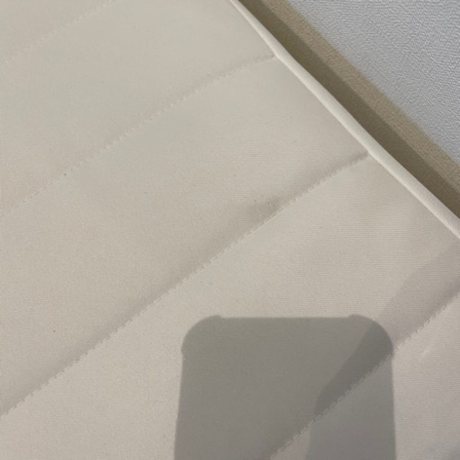 お値下げしました！美品【無印良品】ダブルサイズ　高密度ポケットコイル足つきマットレス