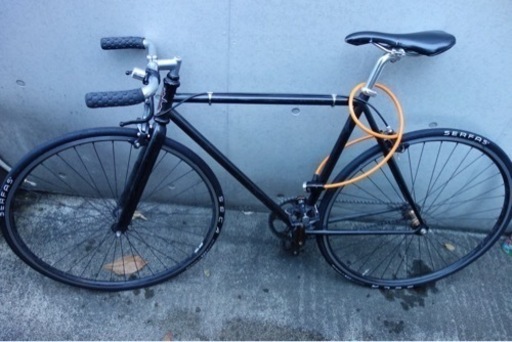 メンテナンス直後のロードバイク