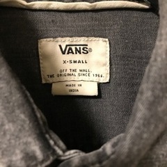 VANS デニム風シャツ　Mサイズの画像