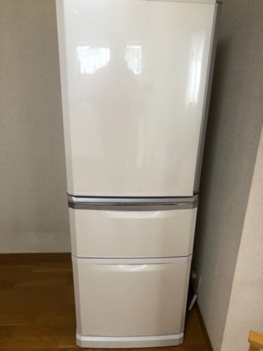 美品 三菱電機 3ドア冷蔵庫 335Ｌ2010年製 コンパクト薄型タイプ MITSUBISHI 冷凍冷蔵庫